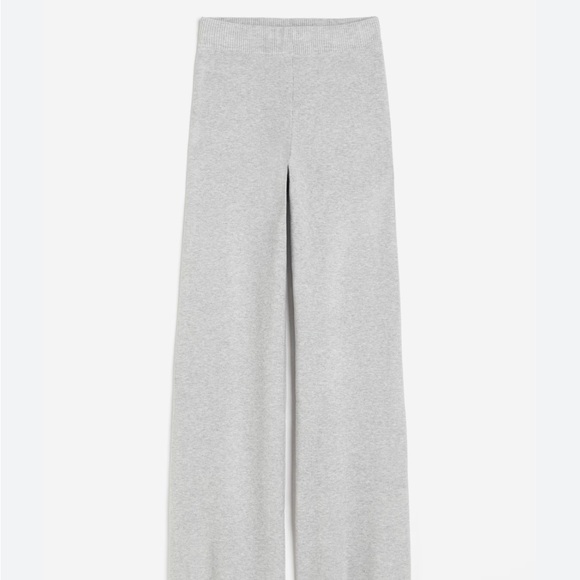 Zara basic soft pants in grey marl - Picture 7 of 11